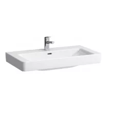   Laufen Pro S beépíthető mosdó csiszolt alsó felülettel 85x46.5 cm, 1 csaplyukkal H8169650001041