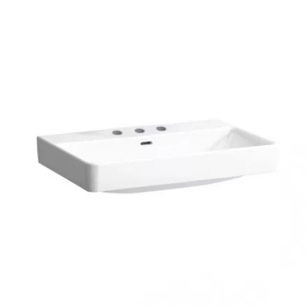 Laufen Pro S mosdó csiszolt alsó felülettel 70x46.5 cm, 3 csaplyukkal H8169670001081