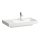 Laufen Meda porcelán aszimmetrikus mosdó 80x46 cm túlfolyóval és csaplyuk nélkül, jobbos/fehér H8171150001091