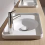 Laufen Val beépíthető balos fehér mosdó 55x36 cm H8172810001051