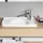 Laufen Val beépíthető jobbos fehér mosdó 55x36 cm H8172810001061