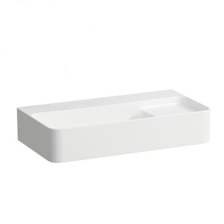Laufen Val fehér compact mosdó 60x31 cm, csiszolt alsó felülettel, csaplyuk nélkül H8172850001091
