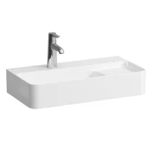   Laufen Val fehér compact mosdó 60x31 cm, csiszolt alsó felülettel, 1 csaplyukkal és túlfolyó nélkül H8172850001561