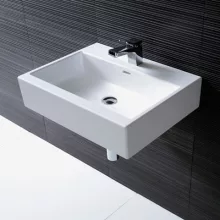   Laufen Living City kerámia mosdó 60x46 cm egy csaplyukkal és túlfolyóval, fehér H8174330001041