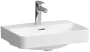 Laufen Pro X kompakt porcelán mosdó csiszolt alsó felülettel 55x38 cm csaplyukkal és túlfolyó nélkül, fehér kivitelben