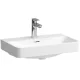Laufen Pro X porcelán mosdó csiszolt alsó felülettel 60x38 cm túlfolyóval és csaplyuk nélkül, fehér kivitelben