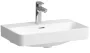 Laufen Pro X porcelán mosdó csiszolt alsó felülettel 60x38 cm túlfolyóval és csaplyuk nélkül, fehér kivitelben