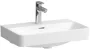Laufen Pro X porcelán mosdó csiszolt alsó felülettel 60x38 cm csaplyukkal és túlfolyó nélkül, fehér kivitelben