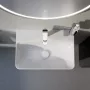 Laufen Pro X kompakt porcelán 55x38 cm mosdó csaplyukkal és túlfolyóval, fehér kivitelben