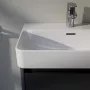 Laufen Pro X kompakt porcelán 55x38 cm mosdó csaplyukkal és túlfolyóval, fehér kivitelben