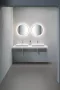 Laufen Pro X kompakt porcelán 55x38 cm mosdó csaplyukkal és túlfolyóval, fehér kivitelben