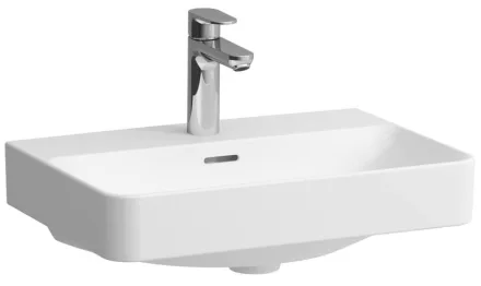 Laufen Pro X kompakt porcelán 55x38 cm mosdó csaplyuk és túlfolyó nélkül, fehér kivitelben