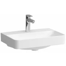 Laufen Pro X kompakt porcelán 55x38 cm mosdó csaplyukkal és túlfolyó nélkül, fehér kivitelben