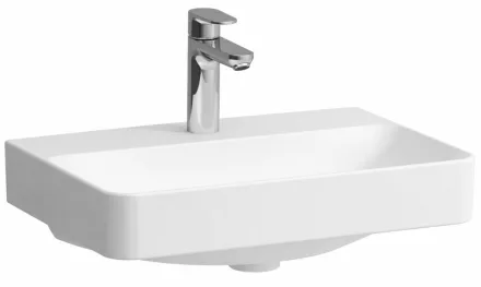 Laufen Pro X kompakt porcelán 55x38 cm mosdó csaplyukkal és túlfolyó nélkül, fehér kivitelben