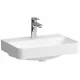 Laufen Pro X kompakt porcelán 55x38 cm mosdó csaplyukkal és túlfolyó nélkül, fehér kivitelben
