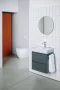 Laufen Pro X kompakt porcelán 55x38 cm mosdó csaplyukkal és túlfolyó nélkül, fehér kivitelben