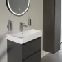 Laufen Pro X kompakt porcelán 60x38 cm mosdó csaplyukkal és túlfolyóval, fehér kivitelben