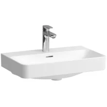Laufen Pro X kompakt porcelán 60x38 cm mosdó csaplyukkal és túlfolyó nélkül, fehér kivitelben