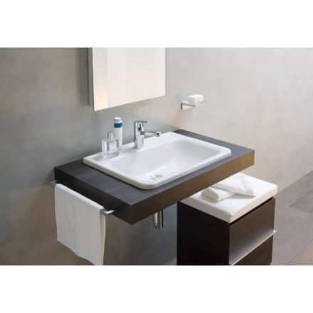 Laufen Pro S beépíthető mosdó 56x44 cm, 1 csaplyukkal H8189630001041