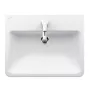 Laufen Pro S beépíthető mosdó 56x44 cm, 3 csaplyukkal H8189630001081