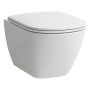 Laufen Lua perem nélküli fali WC csésze mélyöblítéssel, fehér H8200804000001