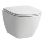 Laufen Lua Compact perem nélküli fali WC csésze mélyöblítéssel fehér H8200830000001