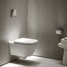   Laufen Meda perem nélküli porcelán fali WC csésze 36x54 cm, fehér H8201100000001