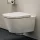 Laufen Meda perem nélküli porcelán fali WC csésze 36x54 cm, matt fehér H8201107570001