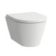 Laufen Kartell by Laufen perem nélküli fehér compact fali WC H8203330000001
