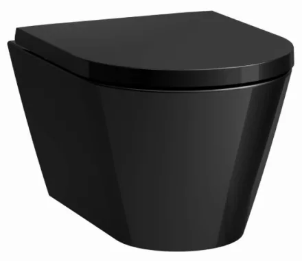 Laufen Kartell by Laufen perem nélküli fényes fekete compact fali WC H8203330200001