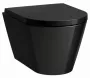 Laufen Kartell by Laufen perem nélküli fényes fekete compact fali WC H8203330200001