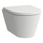 Laufen Kartell by Laufen Compact fali WC csésze mélyöblítéssel, Rimless, fehér LCC bevonattal H8203334000001