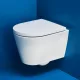 Laufen Kartell by Laufen Compact fali WC csésze mélyöblítéssel, Rimless, matt fehér H8203337570001
