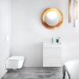 Laufen Kartell by Laufen Compact fali WC csésze mélyöblítéssel, Rimless, matt fehér H8203337570001