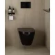 Laufen Kartell by Laufen fényes fekete perem nélküli fali WC H8203370200001