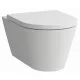 Laufen Kartell by Laufen fali WC csésze mélyöblítéssel, Rimless, matt fehér H8203377570001