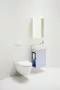 Laufen Kartell by Laufen fali WC csésze mélyöblítéssel, Rimless, matt fehér H8203377570001
