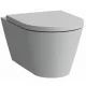 Laufen Kartell by Laufen fali WC csésze mélyöblítéssel, Rimless, matt szürke H8203377590001