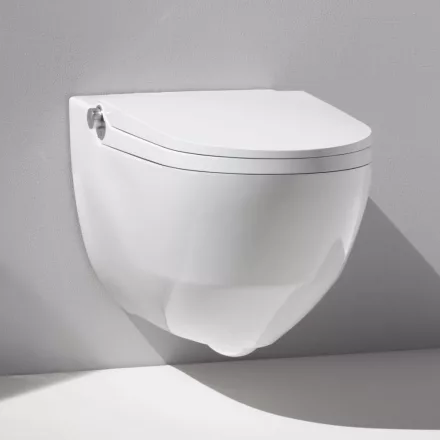 Laufen Cleanet Riva bidéfunkciós fali WC LCC bevonattal fehér H8206914000001