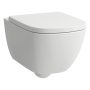 Laufen Palomba fehér fali WC csésze mélyöblítéssel, Rimless, LCC bevonattal H8208024000001