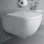 Laufen Palomba fali WC csésze mélyöblítéssel, Rimless, matt fehér H8208027570001