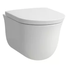   Laufen The New Classic fali WC csésze mélyöblítéssel, Rimless, matt fehér H8208517570001