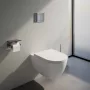 Laufen Pro X csendes öblítésű fali kerámia WC csésze Rimless, fehér kivitelben.