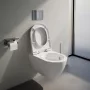 Laufen Pro X csendes öblítésű fali kerámia WC csésze LCC bevonattal, fehér kivitelben.