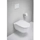 Laufen Pro X csendes öblítésű fali kerámia WC csésze Rimless, matt fehér kivitelben.