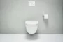Laufen Pro X csendes öblítésű fali kerámia WC csésze LCC Active bevonattal, fehér kivitelben.
