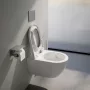 Laufen Pro X csendes öblítésű fali kerámia WC csésze LCC Active bevonattal, fehér kivitelben.
