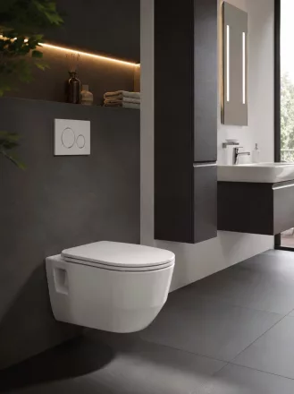 Laufen Pro perem nélküli fali WC csésze fehér H8209640000001