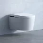 Laufen Cleanet Alvia bidéfunkciós fali kerámia WC LCC bevonattal, fehér kivitelben