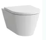 Laufen Kartell by Laufen Fali kerámia WC csésze Rimless, csendes öblítésű, fehér H8213310000001